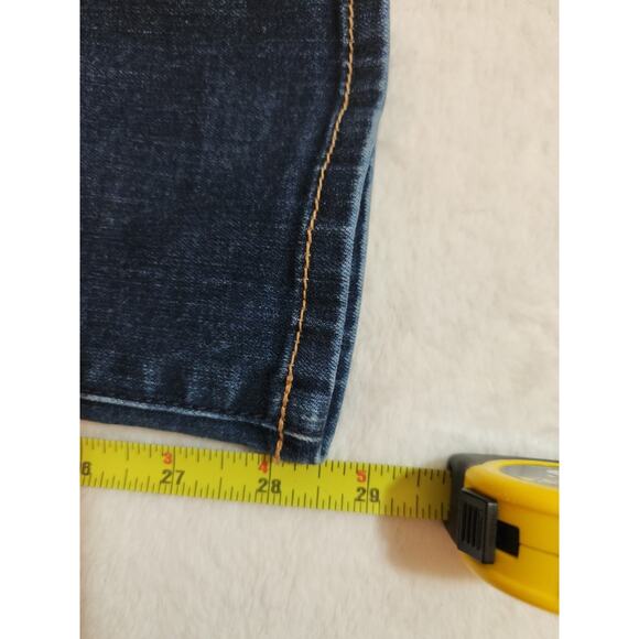 American Eagle Jeans Womens 8 Regular Blue Jegging Straight Super Stretch - Picture 11 of 11